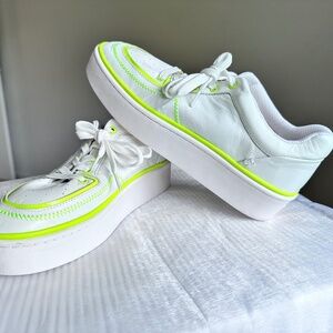 Schutz Platform Leather Sneaker - NWOT